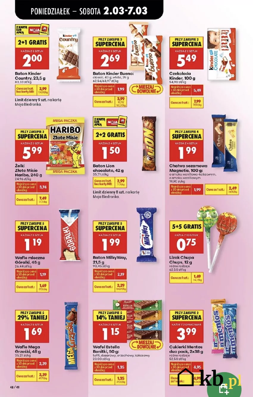 Promocje w Biedronce