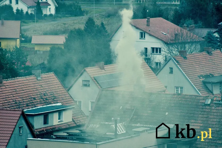 dym z komina