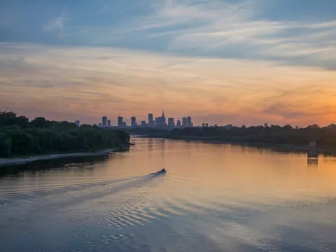 Nowa kładka na Wiśle