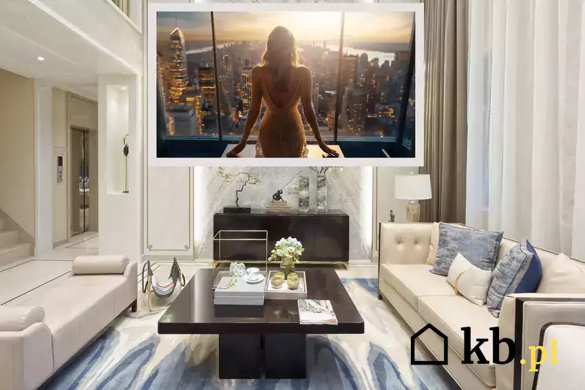 luksusowy apartament z panoramą miasta