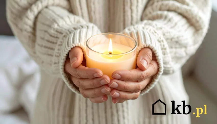 Ogrzewanie siebie zamiast domu? Sprawdzamy, czy to ma sens świeczka w dłoniach