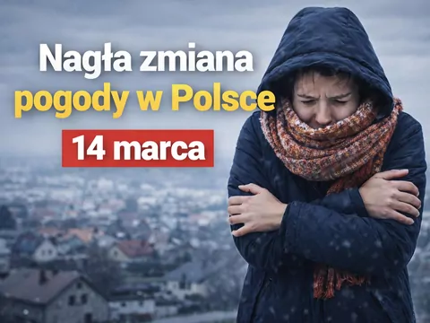 Zmiana pogody 14 marca