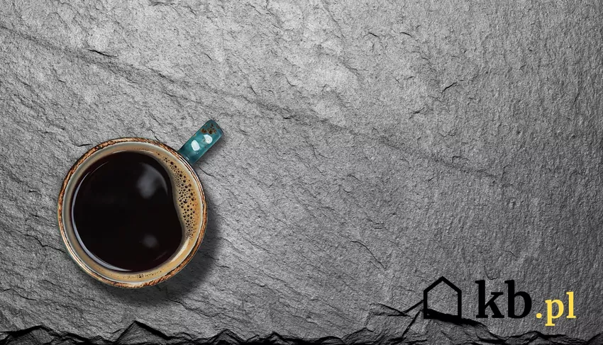 Kawa zaparzona w filiżance