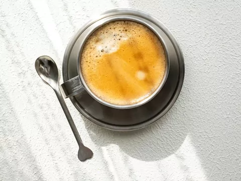 Nietypowa kawa w gazetce Biedronki