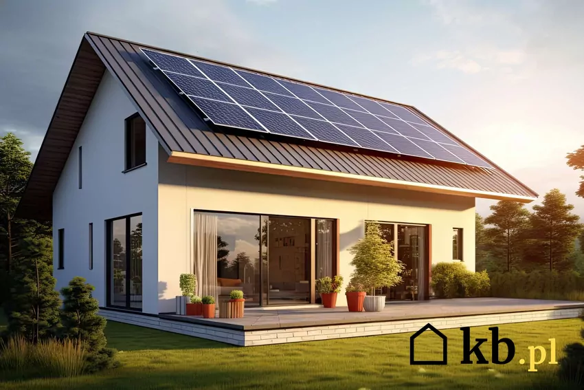 Nowe domy bezemisyjne będą musiały spełniać określone warunki Dom jednorodzinny z instalacją fotowoltaiczną