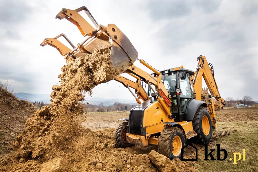 koparka, ziemia, budowa