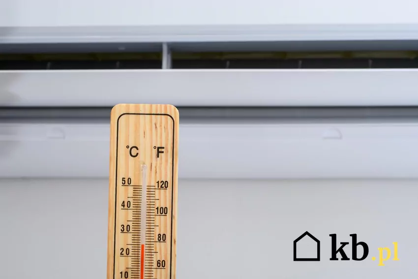 klimatyzacja i termometr