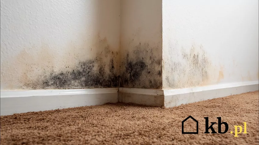 Zawilgocenie ścian może zwiastować poważne problemy z hydroizolacją wilgoć i pleśń na ścianie