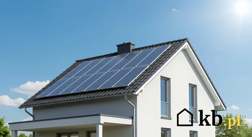 dom z fotowoltaiką