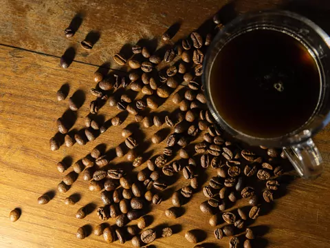 Kawa ziarnista w Dino w promocji