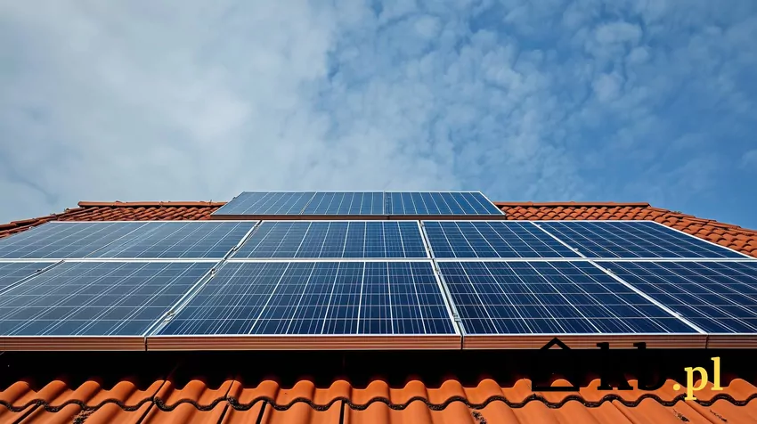 instalacja PV na dachu domu