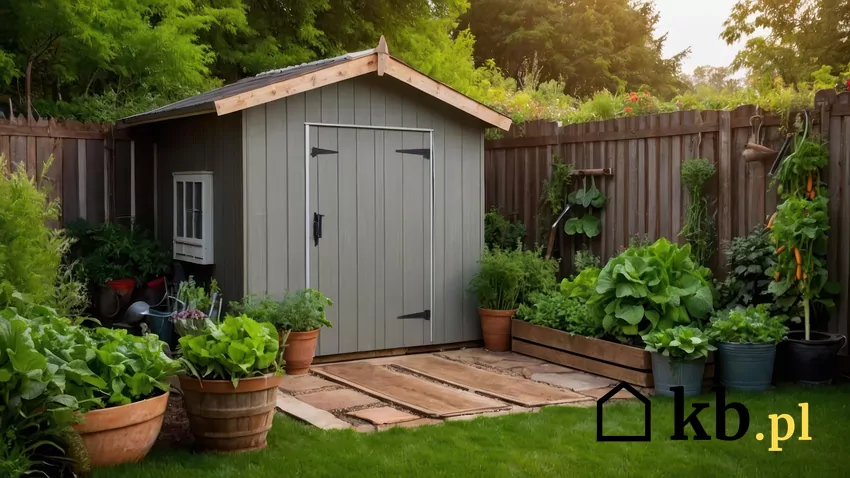 Kara na budowę szopy za blisko płotu