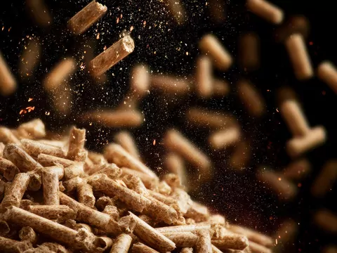 Pellet zostawia dużo pyłu w worku