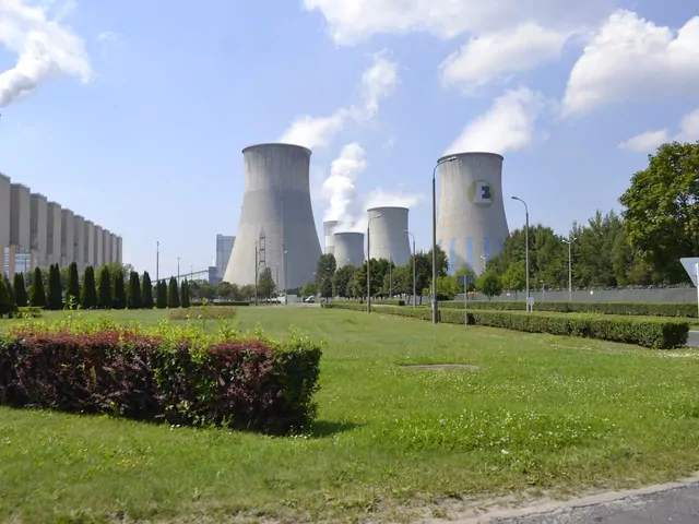 Sztuczne jezioro w Bełchatowie