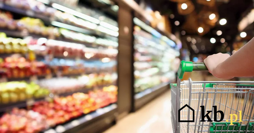 Robienie zakupów w sklepie