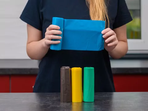 Kodowane worki na śmieci