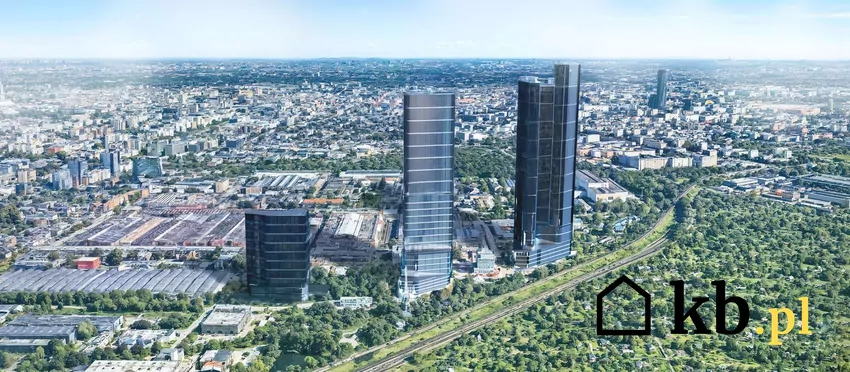 Wieżowce we Wrocławiu, wizualizacja inwestora