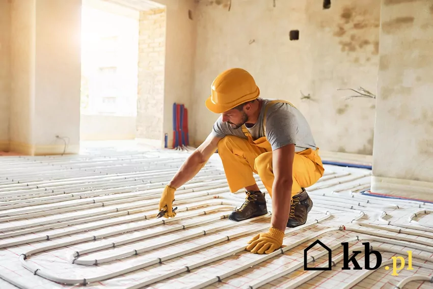 montaż ogrzewania podłogowego