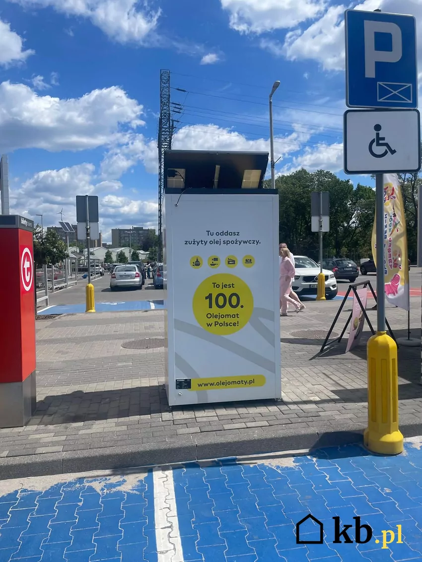 Olejomat pod Wola Parkiem w Warszawie