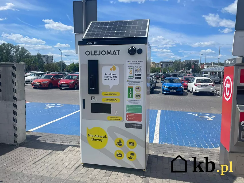 Olejomat pod Wola Parkiem w Warszawie