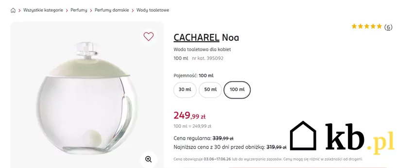 Słynna woda toaletowa dla kobiet teraz taniej o 90 zł Rossmann - gazetka
