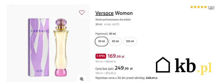 Luksusowa woda perfumowana dla kobiet w mocno obniżonej cenie Rossmann - gazetka