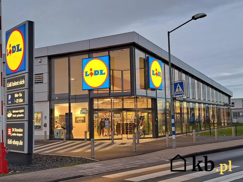 Lidl wieczorem