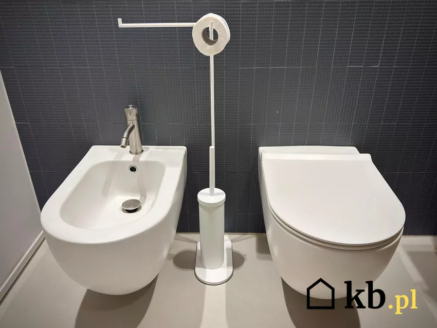 Jedną z największych przewag bidetki jest przestrzeń - bidet zajmuje trochę miejsca bidet