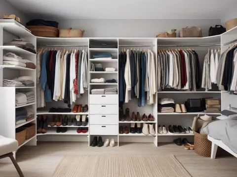 Walk-in closet podbija wnętrza