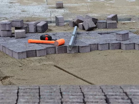 Problemy z kostką brukową