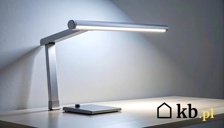 Niektóre lampy LED migoczą tak szybko, że nie jesteśmy w stanie tego dostrzec lampa LED na biurku