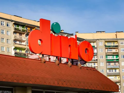 Promocja na czekolady Milka w Dino
