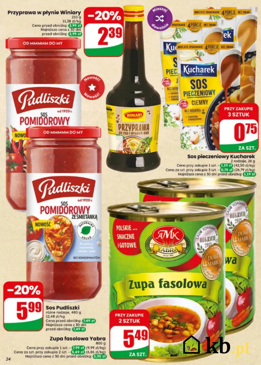 W Dino duża obniżka m.in. gotowych dań i sosów Dino - gazetka