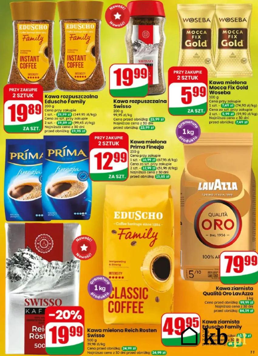 W promocji m.in. pyszne kawy Dino - gazetka