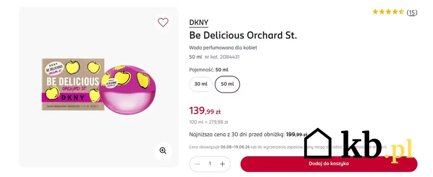 Popularny zapach teraz znacznie taniej niż zwykle Rossmann - gazetka