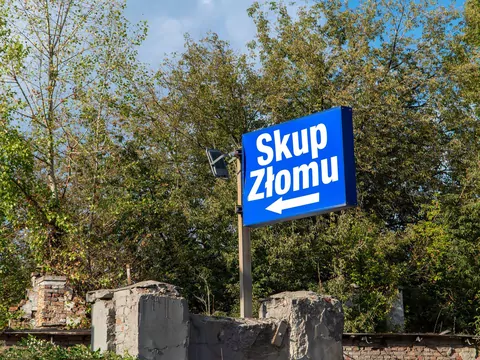Sprzedaż miedzi ze stalą na złomie