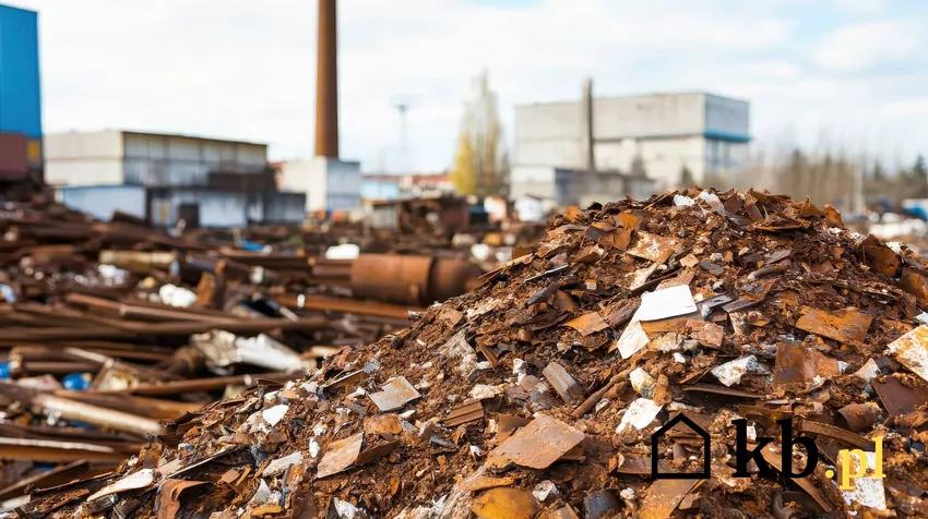 Popyt na ten surowiec rośnie z szybkim tempie złomowisko | wygenerowane przez AI