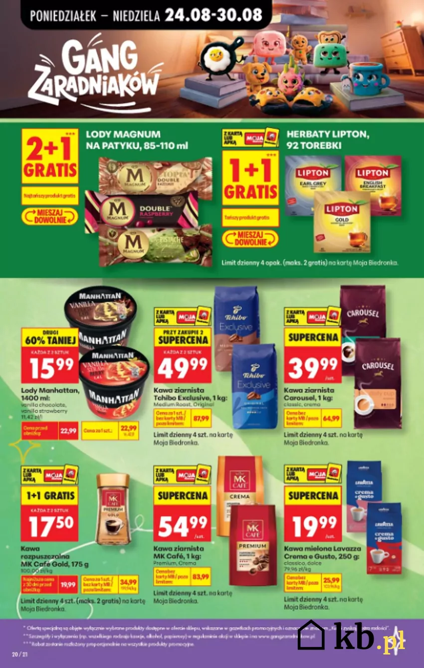 W promocji m.in. kultowe kawy Biedronka - gazetka