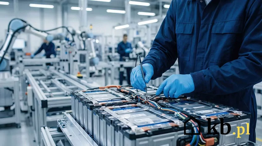 Niedobór jednego surowca może być coraz bardziej odczuwalny Hala produkcyjna z elektroniką | wygenerowane przez AI