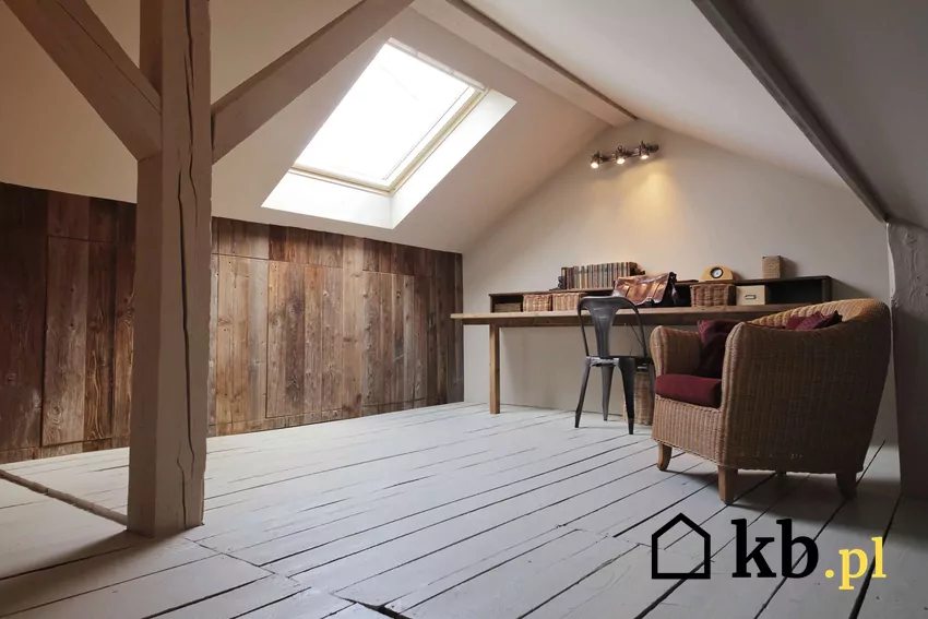 Pokój na poddaszu użytkowym