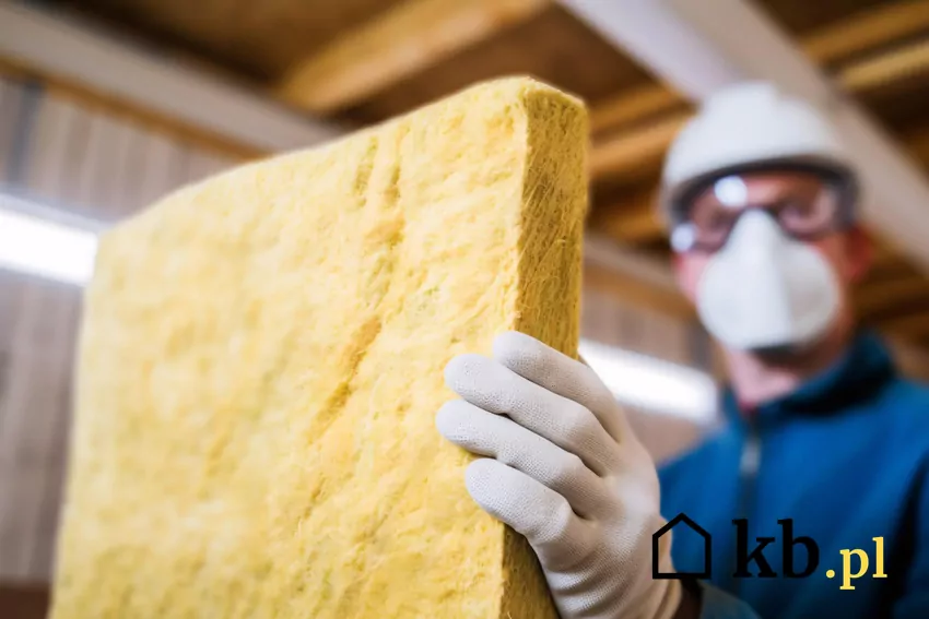 Wełna mineralna nie musi być wymieniana tylko dlatego, że ma kilkanaście lat. Jeśli pozostaje sucha, nie została zdeformowana i nadal szczelnie wypełnia konstrukcję, może zachować swoje właściwości przez długi czas wełna mineralna | wygenerowane przez AI