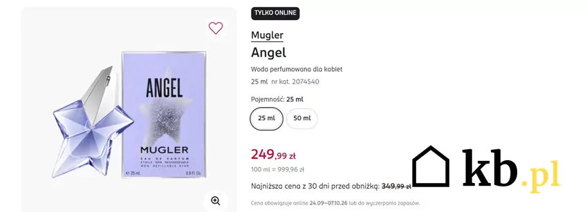 Woda perfumowana dla kobiet w dużej przecenie Rossmann - gazetka