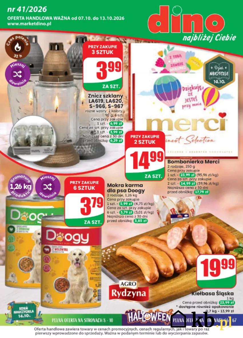 Promocyjne ceny w Dino do 13 października Dino - gazetka