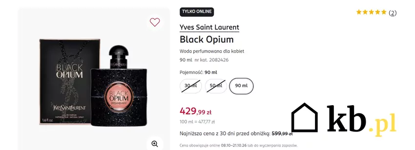 Słynne perfumy teraz taniej niż zwykle Rossmann - gazetka
