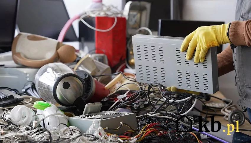 przedmioty elektryczne i kable - odpady