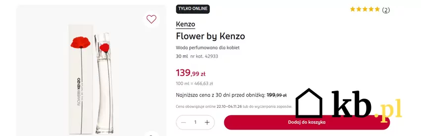 Popularny zapach w znacznie obniżonej cenie Rossmann - gazetka