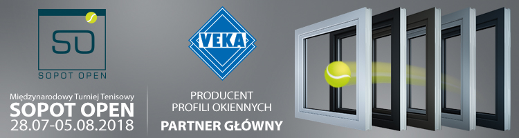 VEKA sponsorem turnieju tenisowego