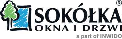 Logo jednego z producentów okien i drzwi - firmy Sokółka