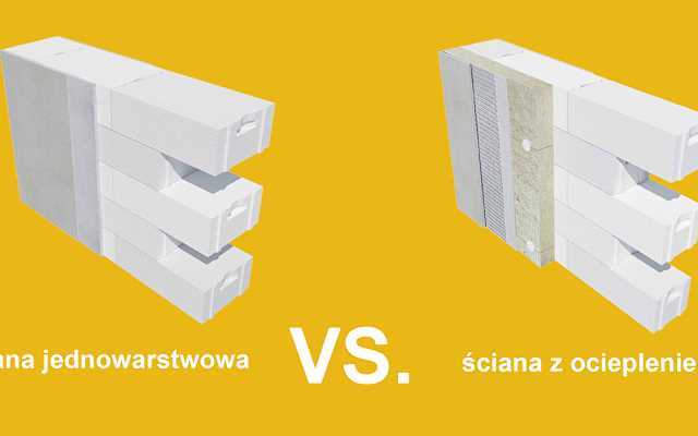 Ściana z ociepleniem vs. ściana jednowarstwowa – co się bardziej opłaca?