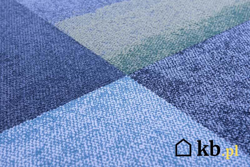 Dywan rumba w niebieskim kolorze, a także wzory dywanów Rumba i najlepsi producenci oraz opinie i ceny najlepszych dywanów
